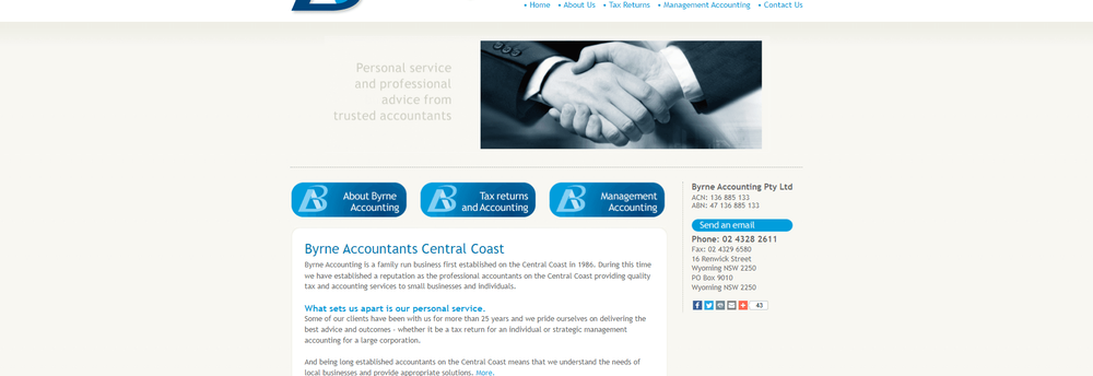 Byrne Accounting cover
