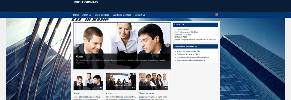 C L Search Group cover