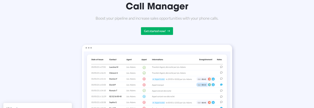 Call Manager cover