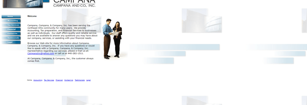 Campana Campana & Co. Inc cover
