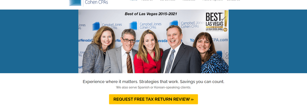 Campbell, Jones, Cohen CPAs cover