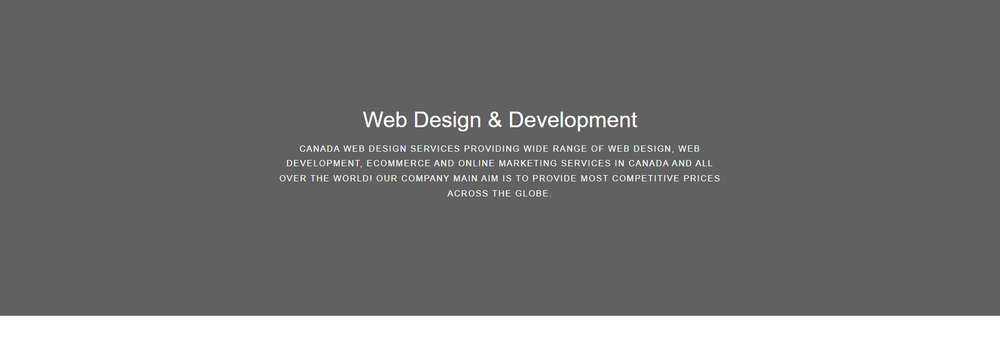 Canada Web Services cover