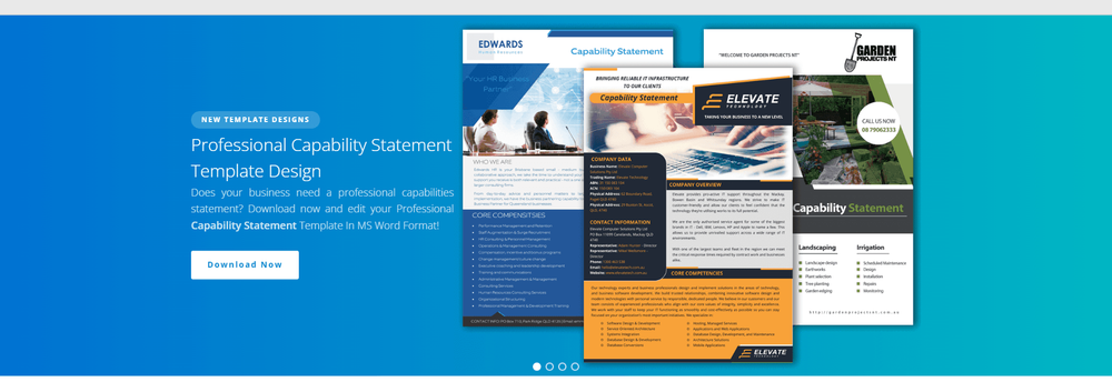 Capability Statement Lab cover