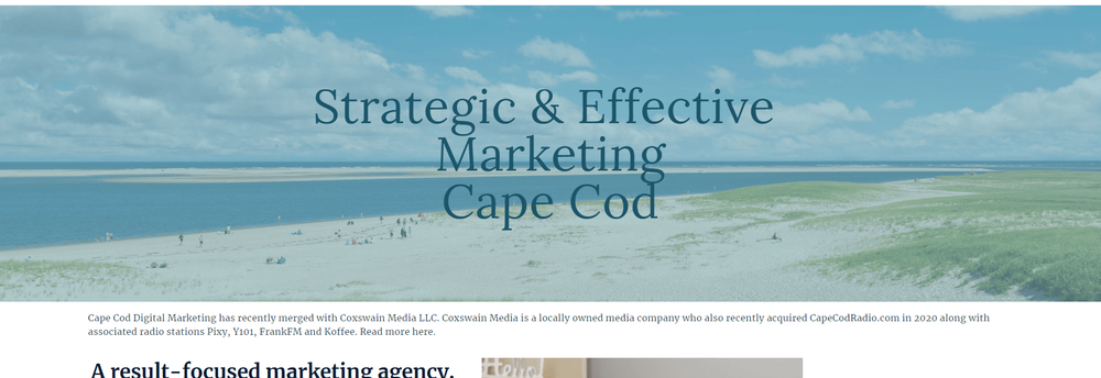Cape Cod Digital Marketing cover