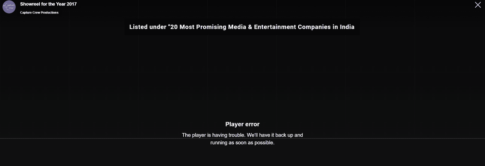 Capture Crew Productions cover