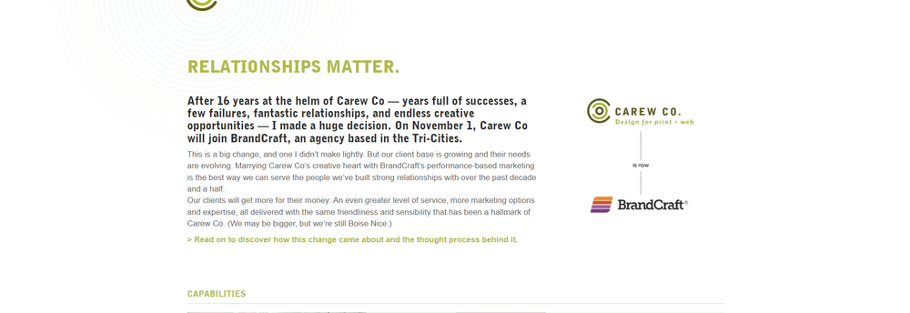 Carew Co. cover
