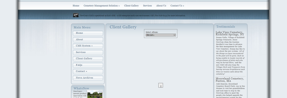 Cemetry Management System cover