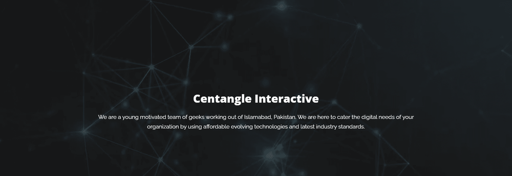 Centangle Interactive Pvt Ltd cover