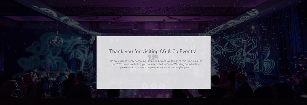 CG & Co Events cover