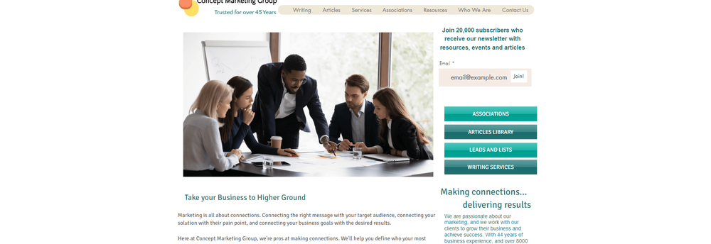 Concept Marketing Group Inc cover