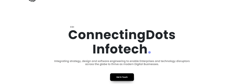 ConnectingDots Infotech cover