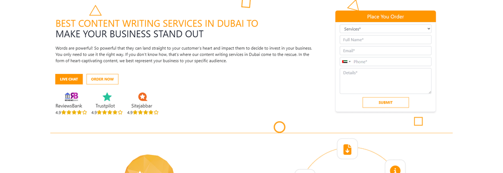 Content Writing Services cover