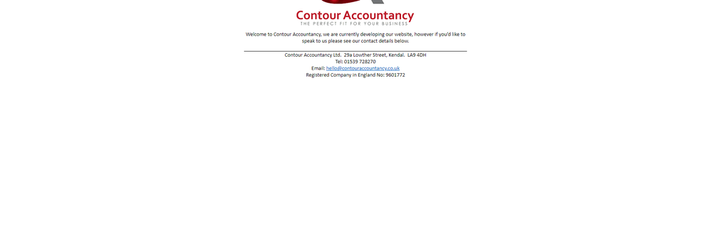 Contour Accountancy Ltd cover