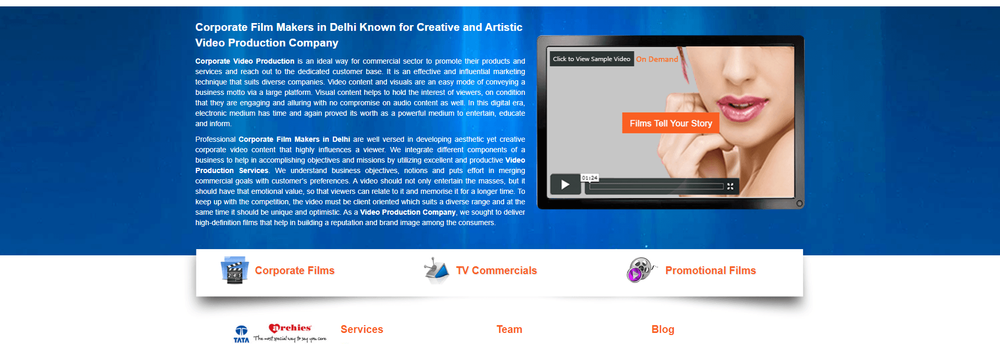 Corporate Video Films cover