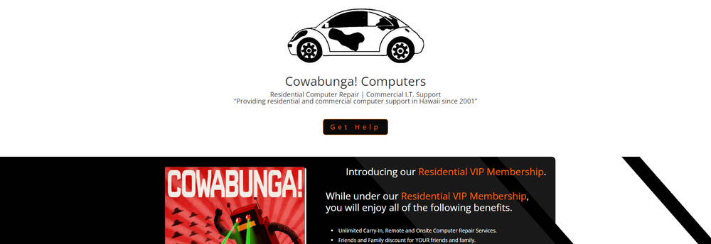 Cowabunga! Computers cover