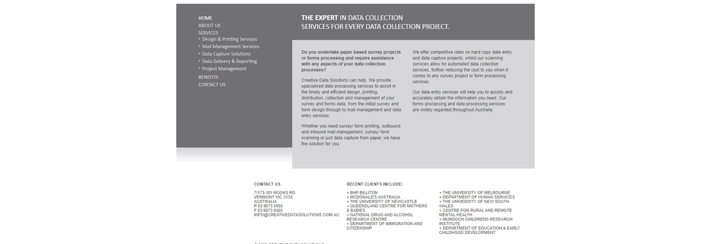 Creative Data Solutions cover