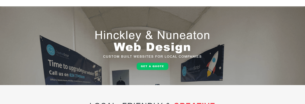CreativeScript Web Design cover