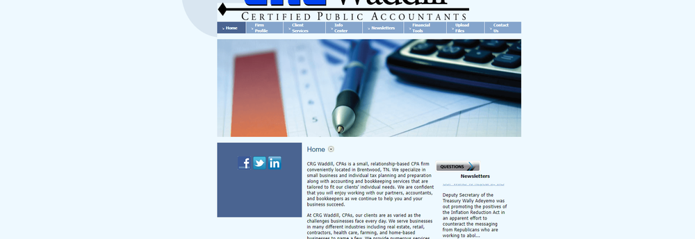CRG Waddill CPA, P.C. cover