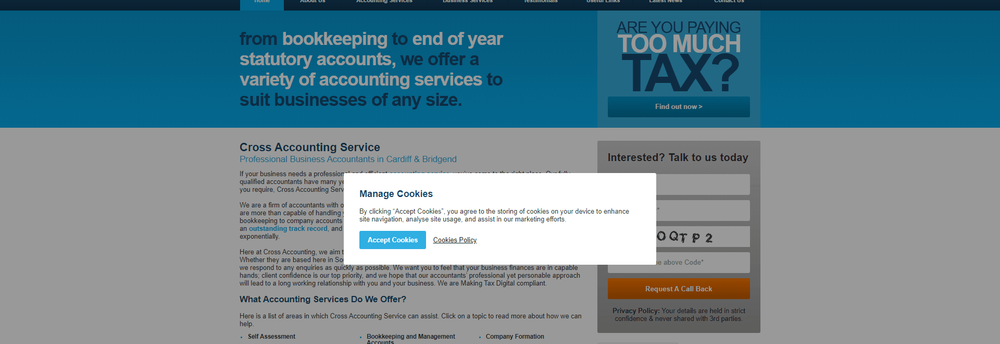 Cross Accounting Services cover