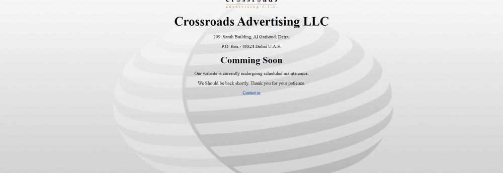 Crossroads Advertising cover