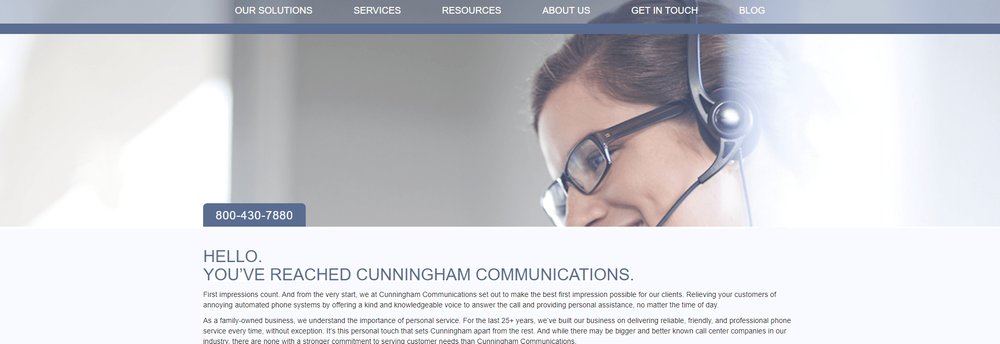 Cunningham Communications cover