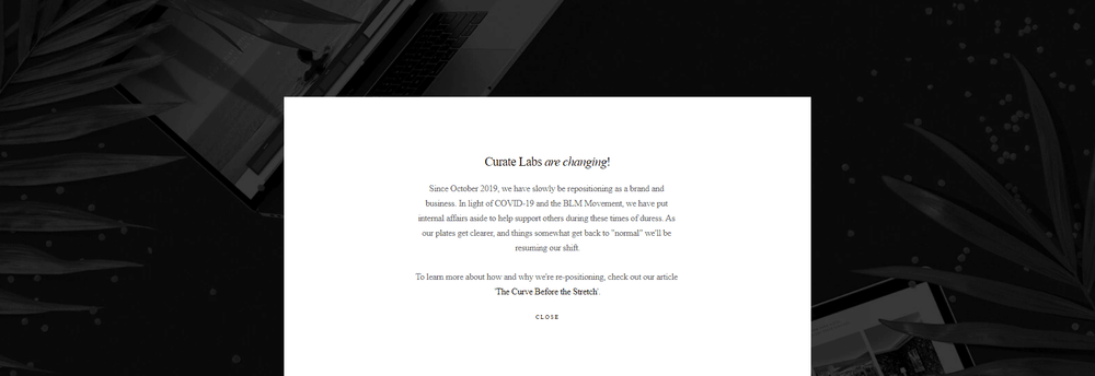 Curate Labs cover