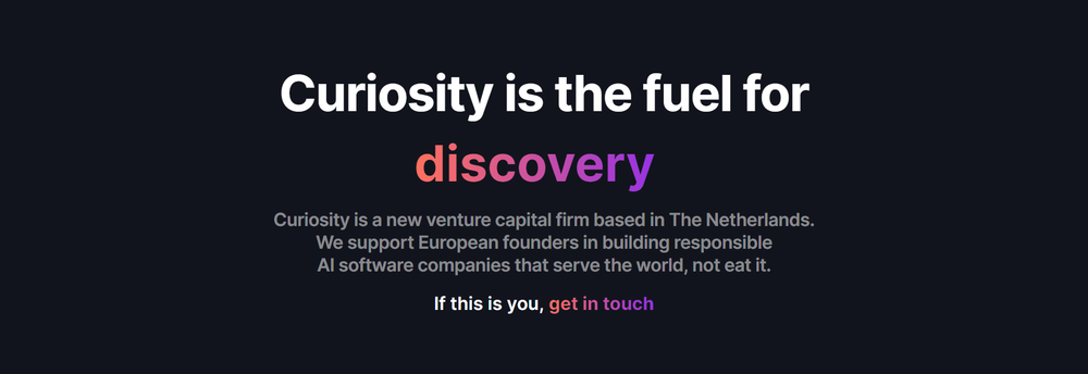 Curiosity VC cover