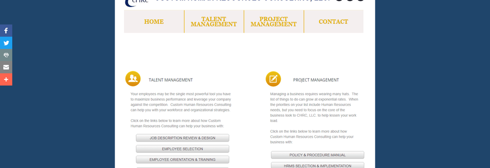 CUSTOM HUMAN RESOURCES CONSULTING cover