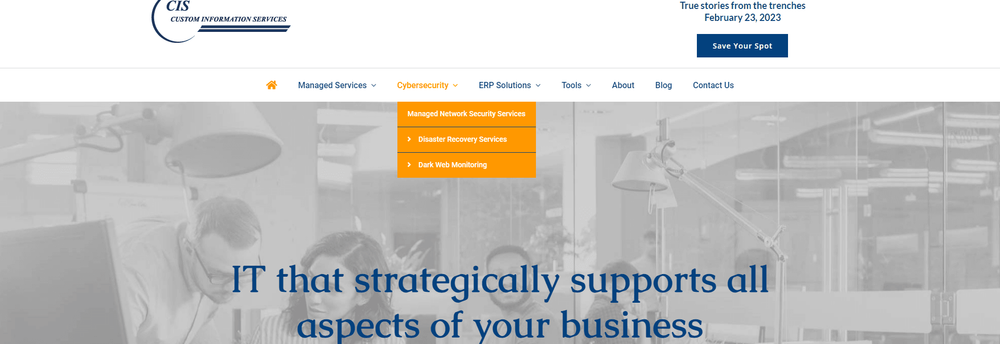 Custom Information Services cover