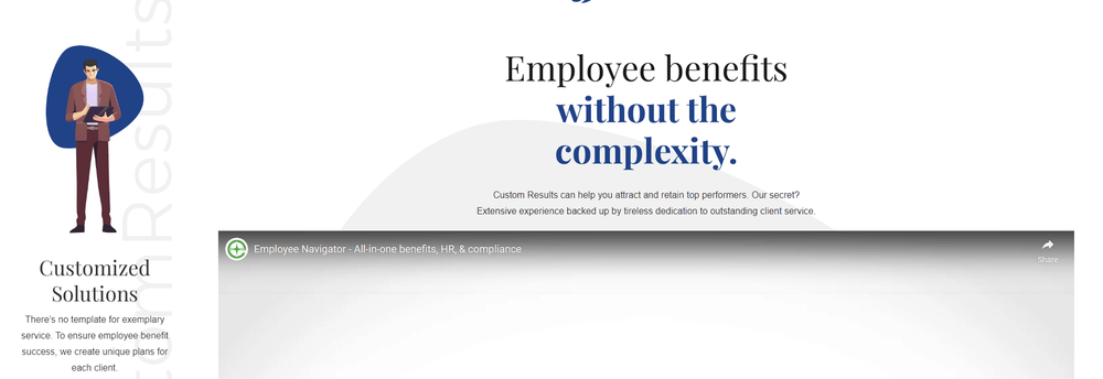 Custom Results Corporate Consulting cover