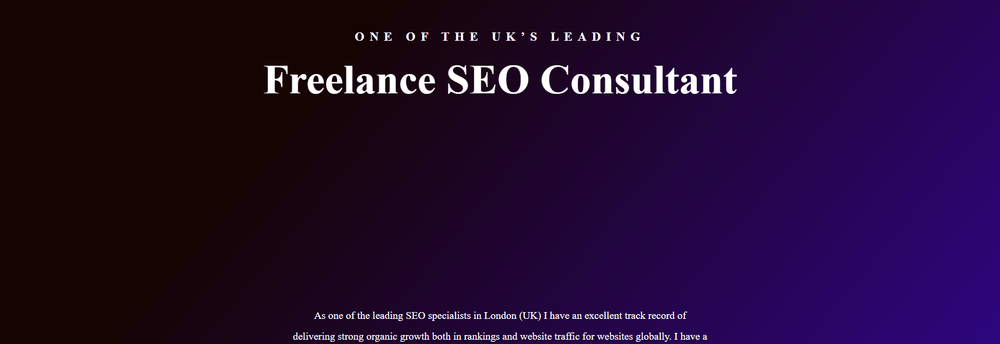 Daniel Foley SEO Consultant cover