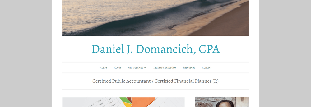 Daniel J. Domancich, CPA cover