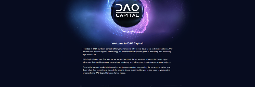 DAO Capital cover