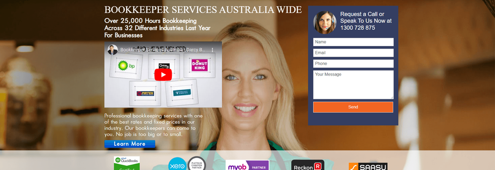 Darcy Bookkeeping cover