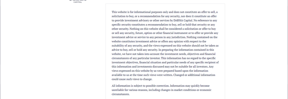DARMA Capital cover