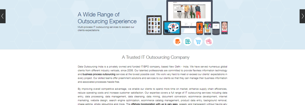 Data Outsourcing India cover