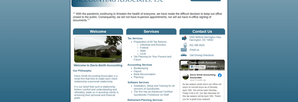 Davis-Smith Accounting Associates cover