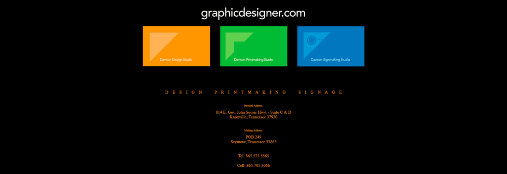 Davison Advertising and Design cover