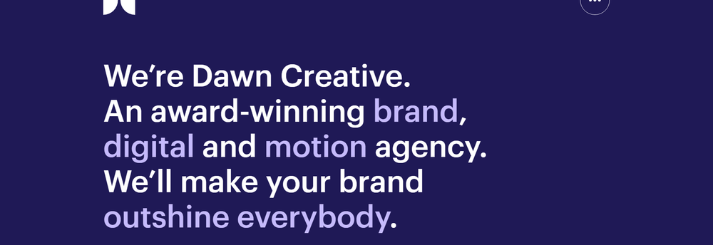 Dawn Creative cover