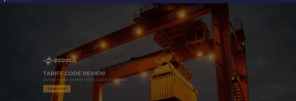 Dedola Global Logistics cover