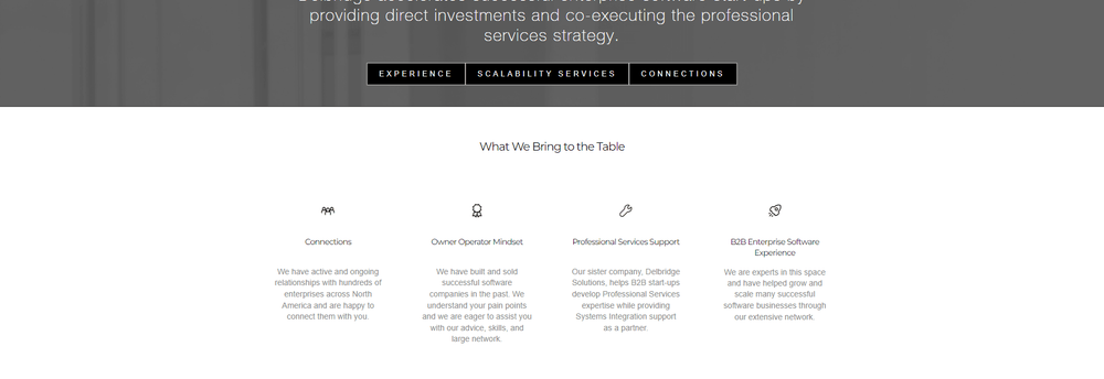 Delbridge Capital Partners cover