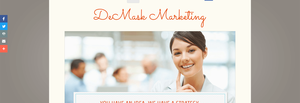 DeMask Marketing cover