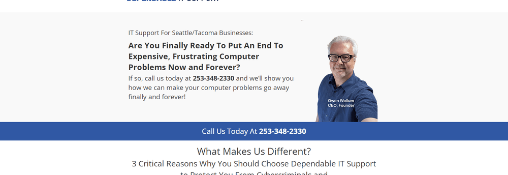Dependable IT Support cover