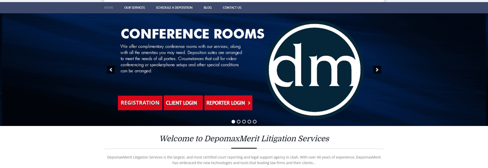 DepomaxMerit Litigation Services cover