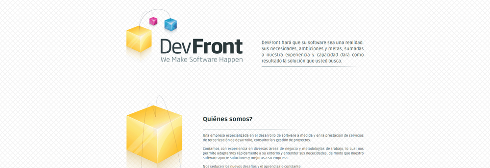 Dev-Front cover