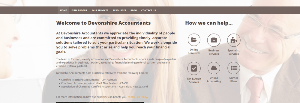 Devonshire Accountants cover