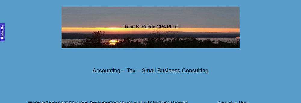 Diane B. Rohde, CPA PLLC cover