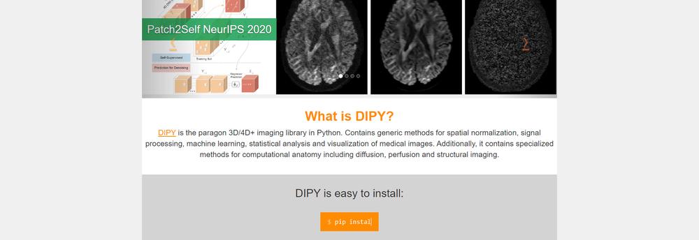Diffusion Imaging in Python cover
