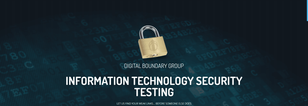 Digital Boundary Group cover