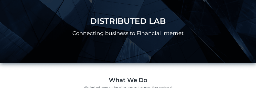 Distributed Lab cover